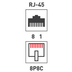 Штекер компьютерный Proconnect RJ45 8P8C CAT5e (5 шт.) (05-1023-9) - фото 3