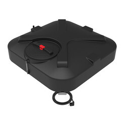 Бак для душа с подогревом 200 л Rostok с лейкой - фото 1