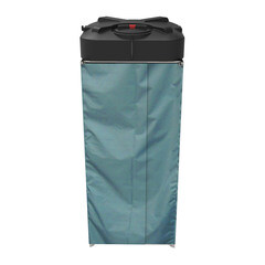 Душевая кабина для дачи без бака серая Rostok 95,5х95,5х214 см - фото 4