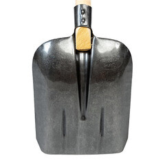 Лопата совковая Павловская Заря рельсовая сталь универсальная с деревянным черенком 1200 мм (811011) - фото 6