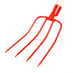 Вилы Павловская Заря (812001) рельсовая сталь навозные 4 зуба 1200 мм - фото 3