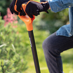 Лопата штыковая Plantic Terra стальная с закругленным лезвием для земляных работ с металлическим черенком 900 мм (11006-01) - фото 2