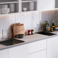 Керамогранит Staro Remix белый полированный 600х600х9 мм (4 шт.=1,44 кв.м) - фото 9