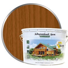 Деревозащитное средство Здоровый Дом орех 10 л (0007024)