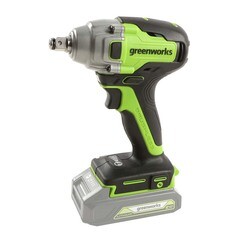 Изображение товара Гайковерт ударный аккумуляторный Greenworks GD24IW400 24 В без АКБ и ЗУ (3802907)