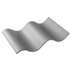 Шифер волновой СВ-40 1125х1750х5 мм - фото 3