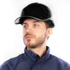 Каска защитная Delta Plus Baseball Diamond V черная с храповиком (DIAM5NO) - фото 3