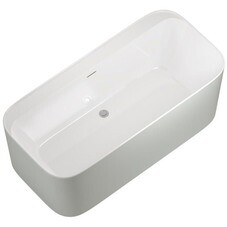 Ванна акриловая Allen Brau Infinity 170х80 см отдельностоящая с ножками (2.21001.20/PWM)