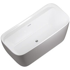 Ванна акриловая Allen Brau Infinity 170х78 см отдельностоящая с ножками (2.21002.20/PGM)