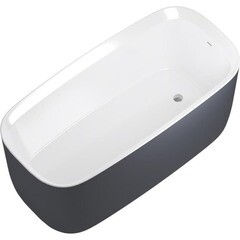 Ванна акриловая Allen Brau Infinity 170х78 см отдельностоящая с ножками (2.21003.20/AM)