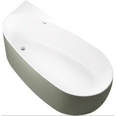 Ванна акриловая Allen Brau Priority 170х80 см отдельностоящая левая с ножками (2.31002.21/CGM)