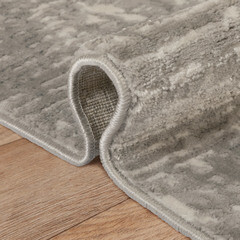 Ковер 0,8х1,5 м прямоугольный Lion темно-серый - фото 5