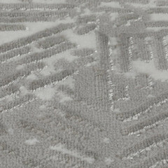 Ковер 0,8х1,5 м прямоугольный Lion серый - фото 5