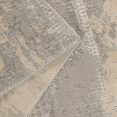 Ковер 0,8х1,5 м прямоугольный Lion бежевый - фото 7