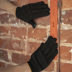 Перчатки х/б 4 нити с ПВХ покрытием черные 9 (L) - фото 2