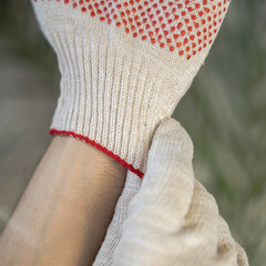 Перчатки х/б 6 нитей с ПВХ покрытием Петрович белые 10 (XL) - фото 20