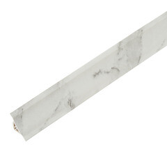 Плинтус для столешниц 3000х23х23 мм мрамор итальянский пластик с заглушками Korner - фото 1