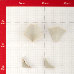 Плинтус для столешниц 3000х23х23 мм дуб аляска пластик с заглушками Korner - фото 2
