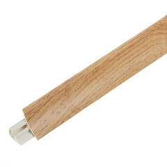 Плинтус для столешниц 3000х23х23 мм дуб вотан пластик с заглушками Korner - фото 4