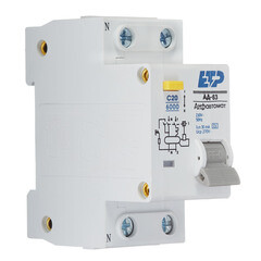 Автомат дифференциальный ETP АД-63 20А 1P+N тип A 30 мА 6 кА компактный (19054) - фото 3