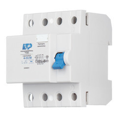 УЗО ETP DLF362 25А 3P+N тип AC 30 мА 4,5 кА компактное (18012) - фото 3