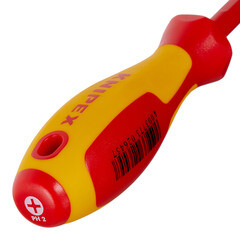 Отвертка диэлектрическая крестовая 212 мм 1000 В Knipex (KN-982402) PH2 - фото 4