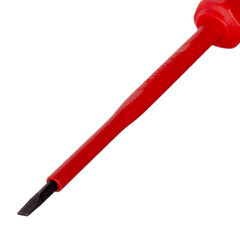 Отвертка диэлектрическая плоская 4х202 мм 1000 В Knipex (KN-982040) - фото 2