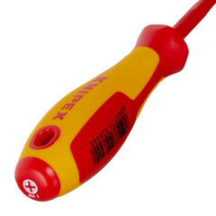Отвертка диэлектрическая крестовая 187 мм 1000 В Knipex (KN-982401) PH1 - фото 3