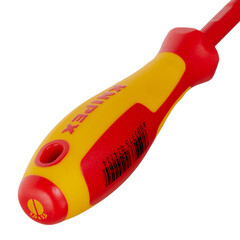Отвертка диэлектрическая плоская 5,5х232 мм 1000 В Knipex (KN-982055) - фото 3