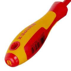 Отвертка диэлектрическая плоская 3х202 мм 1000 В Knipex (KN-982030) - фото 3