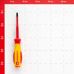Отвертка диэлектрическая крестовая 212 мм 1000 В Knipex (KN-982402SL) PH2 - фото 3