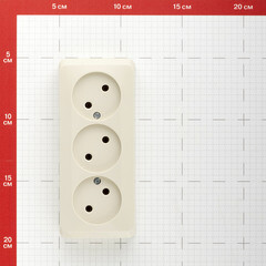 Розетка Systeme Electric Этюд накладная кремовая (PA16-009K) - фото 2