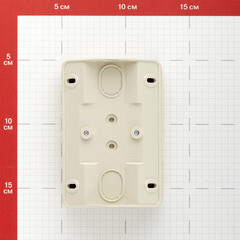 Розетка Systeme Electric Этюд накладная кремовая (PA16-105K) - фото 3