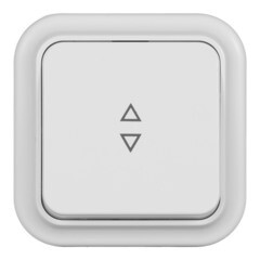 Переключатель Svet одноклавишный накладной белый (EV0361-7310/5644) - фото 1