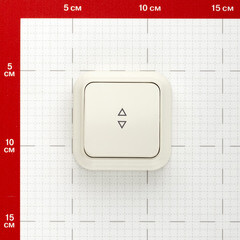 Выключатель Svet одноклавишный накладной бежевый (EV0361-7312/5651) - фото 2