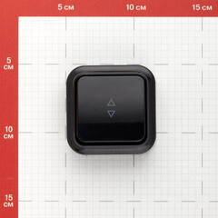 Выключатель Svet одноклавишный накладной черный (EV0361-7311/5668) - фото 3