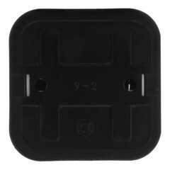 Розетка Svet накладная черная со шторками (EV0361-8311/4860/4869) - фото 2