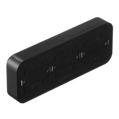 Розетка Svet накладная черная со шторками (EV0361-8331/4906) - фото 3