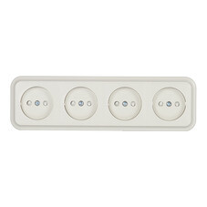 Розетка Svet накладная бежевая (EV0361-8342/4913)
