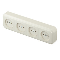 Розетка Svet накладная бежевая (EV0361-8342/4913) - фото 5