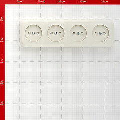 Розетка Svet накладная бежевая (EV0361-8342/4913) - фото 2