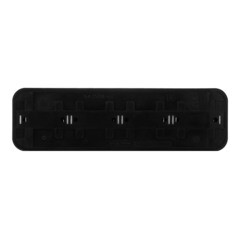 Розетка Svet накладная черная со шторками (EV0361-8341/4920) - фото 3