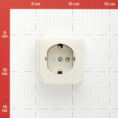 Розетка Svet накладная бежевая (EV0361-8412/4937) - фото 3