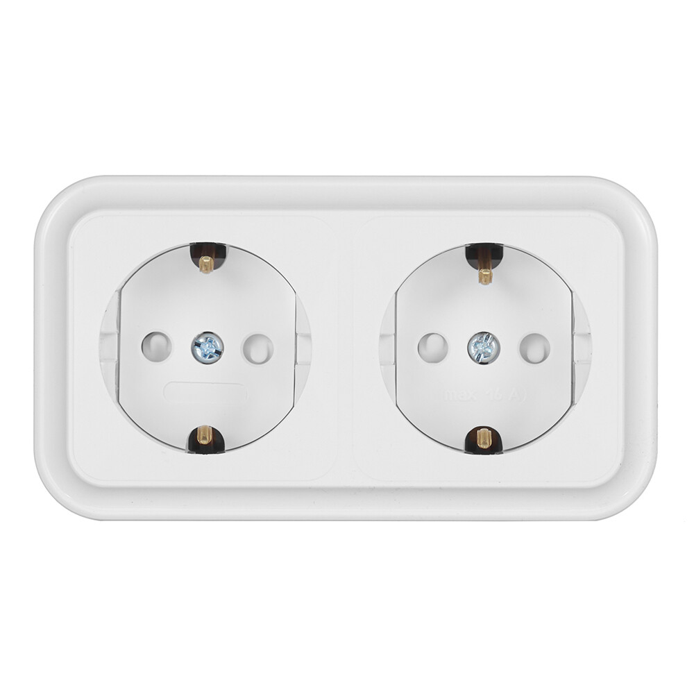 Изображение товара Розетка Svet накладная белая (EV0361-8420)
