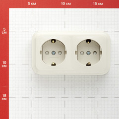Розетка Svet накладная бежевая (EV0361-8422/4951) - фото 2