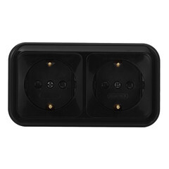 Изображение товара Розетка Svet накладная черная (EV0361-8421)