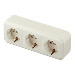 Розетка Svet накладная бежевая (EV0361-8432/4975) - фото 5