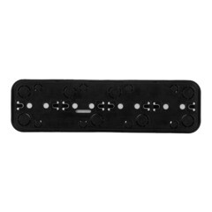 Розетка Svet накладная черная со шторками (EV0363-8441/5261) - фото 2