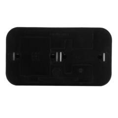 Блок выключатель и розетка Svet одноклавишный накладной черный (EV0362-5141/5699/5697) - фото 3