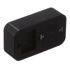 Блок выключатель и розетка Svet одноклавишный накладной черный (EV0362-5121/5758/5750) - фото 5